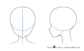Now you are done with your first manga/anime face! How To Draw An Anime Girl S Head And Face Animeoutline