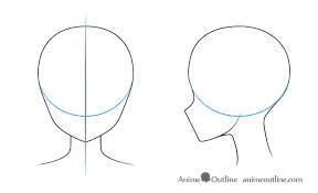 Maybe you would like to learn more about one of these? How To Draw An Anime Girl S Head And Face Animeoutline