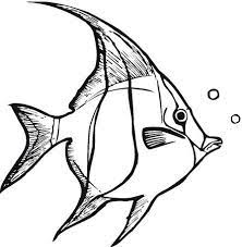 Supercoloring.com is a super fun for all ages: Pin By Susana On Coloring Colorear Fish Coloring Page Fish Drawings Angel Fish