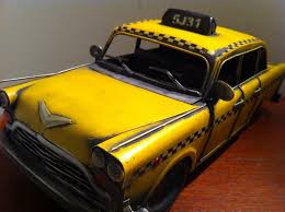 Image result for Federal Yellow 1956 Checker Taxi