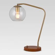 Menlo Glass Globe Desk Lamp Copper Lamp Only Project 62 Bedroom Remodel