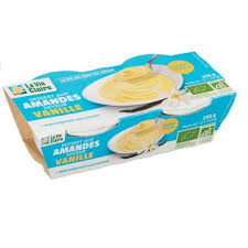 Dessert Bio Amandes Saveur Vanille Drive La Vie Claire Saintes