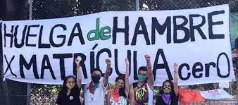 La matrícula cero no nace como respuesta a la pandemia, este es el resultado de una serie de luchas que el movimiento estudiantil históricamente ha venido debatiendo por la falta de acceso. Matricula Cero Liga Internacional Socialista