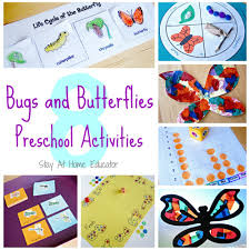 Life cycle of a butterfly lesson plan for preschool. Bugs And Butterfies Theme Preschool Activities Stay At Home Educator