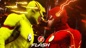 Future Flash Vs Kid Flash Race To The Airpot Wally Vs Barry Ultimate Flash Youtube
