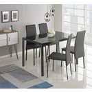 Part of the lido collection. Buy Argos Home Lido Glass Dining Table 4 White Chairs Dining Table And Chair Sets Argos