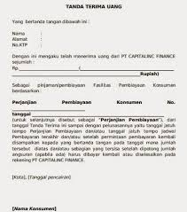 Hampir sama dengan contoh 1 sebelumnya. 15 Contoh Surat Tanda Terima Barang Uang Dp Rumah Dll
