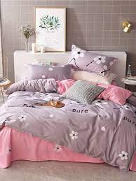 flower letter print sheet set ideias de decoracao decoracao do lar decoracao de quarto