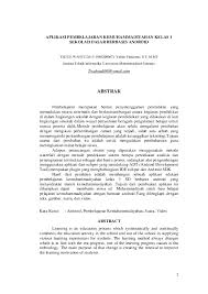 Soal remedi kemuhammadiyahan ppt download. Pdf Aplikasi Pembelajaran Kemuhammadiyahan Kelas 1sd Berbasis Android Wahyudi Teguh Academia Edu