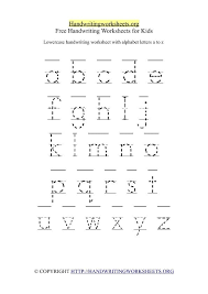 Download free printable alphabet tracing worksheets and blank handwriting practice pages with dotted lines. Make A Printable Alphabet Letter Tracing Worksheets 26 Alphabet Letters Handwriting Worksheets For Kids Handwriting Worksheets Free Handwriting Worksheets