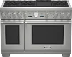 Skip the worry and read on for everything you need to know about buying a kitchen stove. Thermador Prd486jdgu 48 Inch Freestanding Professional Dual Fuel Range With 6 Sealed Star Burners Dual Oven 8 2 Cu Ft Total Capacity Continuous Grates Self Clean Electric Griddle Extralow Simmer Burners Extrahigh Star Burner