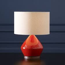 Mia Table Lamp Paprika West Elm Modern Table Lamp Lamp Decor