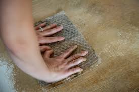 It holds up well to use, but its porous surface can soak up the wrong paint quickly, making any treatment you give it seem more. Diy Painted Subfloors Janie Edwards