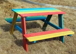 About 1% of these are cooler bags, 0% are a wide variety of childrens picnic options are available to you, such as use, material, and feature. 4 Seater Childrens Picnic Bench 193 With Multi Coloured Paint Finish