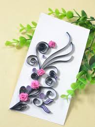 When you design your greeting cards, you have control over the look and sentiment so that your card delivers just the right message. Valentine Card Design Handmade Paper Quilling Valentine Cards