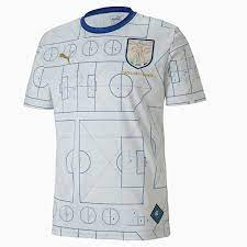 The italian national football team, known as the gli azzurri for their traditional national colors on their uniforms, is one of the most successful teams in the history of the world cup, with 4 titles to their name. Italy Short Sleeve Men S Football Jersey Birch Limoges Puma New Arrivals Puma Germany
