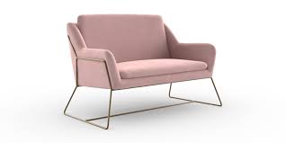 Buy Holborn Petite Sofa 2 Seats Gold Metal Opulent Velvet Blush Metal From The Next Uk Online Shop Petite Sofa Sofas And Chairs Next Uk