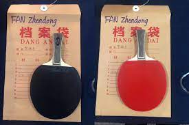 Fan zhendong is a chinese professional table tennis player who is currently ranked world no. Equipment Of The Players In The 2019 Men S World Cup