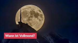 Wann ist vollmond im august 2021? Wann Ist Vollmond