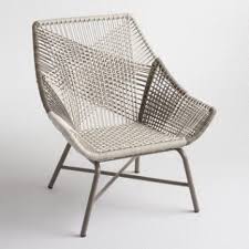 Gray Andalusia Woven Chair Affordable Outdoor Furniture Outdoor Chairs Resin Patio Furniture