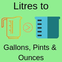 Litres To Gallons Pints And Ounces Converter L To Gal Pt And Oz