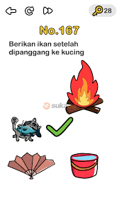 Pertanyaan ini bisa kalian temukan di level 137. Kunci Jawaban Brain Out Level 167 199 Sukaon Com