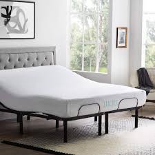 The lucid 10 inch medium plush feel gel memory foam mattress is among the most outstanding product. Lucid L100 Adjustable Bed Base With Lucid 10 Inch Gel Memory Foam Mattress King Buy Online In India At Desertcart 100838171