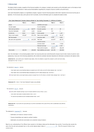 The balance sheet is a snapshot, representing the state of a company's finances (what it owns and owes) as of the date of publication. Solved 2 Balance Sheet The Balance Sheet Provides A Snap Chegg Com