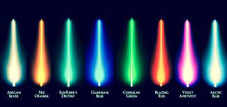 Light Sabers Purple Bride Green Groom Red Bridesmaids Blue Groomsmen Star Wars Light Saber Custom Lightsaber Lightsaber Colors