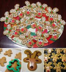 Rudolph is the ninth addition (made famous by the song about his red nose). Turn Your Gingerbread Men Upside Down And They Become Adorable Reindeer Cookies Cool Creativities