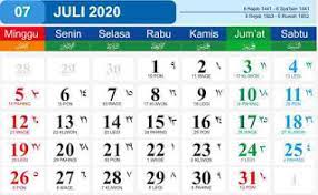 Untuk menetukan momen momen penting dalam menjalan ibadah umat islam merujuk pada kalender hijriyah atau kalender islam. Kalender Jawa Dan Nasional Bulan Juli 2020 Hari Pasaran Tanggal Jawa Bula Jawa Dan Tahun Suara Dangdut
