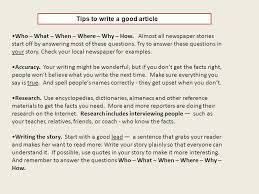 Tuesday's world events three articles every tuesday. News Article Lead Examples Headline Byline Lead What Where When Who Why Important Facts Facts Features Of Newspaper Article Ppt Download Sophie Daily Update