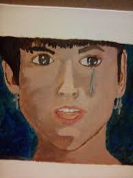 This is one of the most unique situations that I've ever painted. A friend  let me into the historic property where the Reverend is buried in his  church. Reverend 8x10 Oil