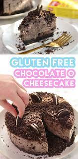My No Bake Gluten Free Chocolate O S Cheesecake Recipe Gluten Free Chocolate Cheesecake Recipes Gluten Free Cheesecake