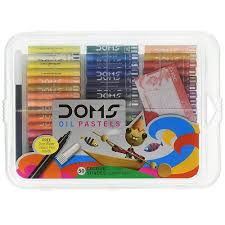 Estuche de crayones oil pastel paquete con 24 piezas. Doms Oil Pastel 50 Shades Plastic Box Sb003863 Rs195 00 Online Stationery India Office Stationery School Stationery Buy Stationery Stationery India Online Stationery