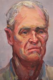 George Norman Brown, Double Painting, Oil