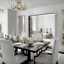A mirror for every interior style just as any room in the house can benefit from a mirror, there's a mirror to suit any sense of style. Tonal Dining Room Design Ideas