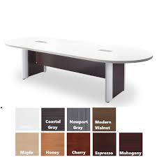 Conference room tables for office designs. Performance Laminate 10 Oval Elliptical Base Conference Table Dallas
