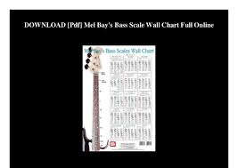 download pdf mel bays bass scale wall chart full online