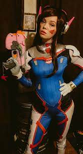 Amazon.com: Overwatch DVa Cosplay Costume | DVa Bodysuit | DVa Suit | DVa  Costume | (L) : Clothing, Shoes & Jewelry