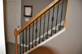 13 Images Interior Stair Railing Kits Home Decorating Ideas Intended For Home Depot Stair Rail Iron Stair Railing Stair Railing Kits Wrought Iron Stair Railing