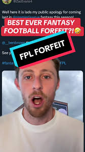 Is this the BEST EVER FPL forfeit?! Best I’ve ever seen! 🤣 #fpl  #fplcommunity #fantasypremierleague #fantasyfootball #fantasysport