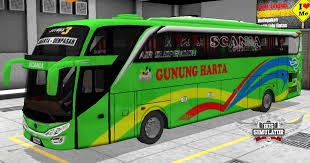 Skin bus simulator indonesia is free tools app, developed by indonesia simulator. Livery Bus Gunung Harta Shd By Yds Garage Gudang Livery Skin Dan Mod Bus Simulator Indonesia