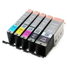 Wählen sie aus der liste den benötigten treiber zum herunterladen. Original Canon Startset 5 Patronen Nr 550 551 Pgi 550 Cli 551 Tinte De
