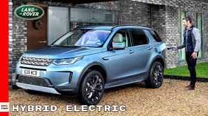 New 2020 Land Rover Discovery Sport P300e Hybrid Electric Youtube