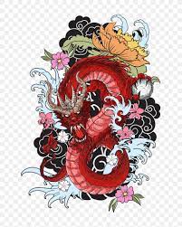 Its an outline design which color black and make it a tribal design. Tattoo Colouring Book Dragon Drawing Png 725x1024px Tattoo Colouring Book Art Chinese Dragon Coloring Book Dragon