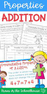 Properties Of Addition Easel Activity Distance Learning Properties Of Addition Identity Property Of Addition Associative Property