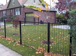 48 High 4 Gauge In Black Welded Wire Fence Front Yard Fence Fence Design