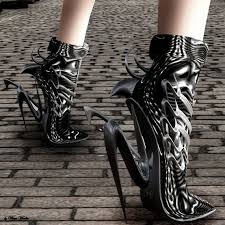 Avant Garde Fashion Punk Futuristic Shoes Futuristic Fashion Fashion