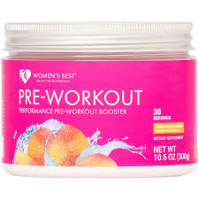 Pre Workout Booster Sour Peach Candy 10 6 Ounces Powder By Women S Best At The Vitamin Shoppe